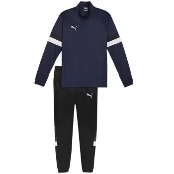 PUMA Hombre Team Rise Chándal Navy Blue / Negro 2XL