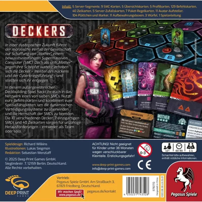 PEGASUS Deep Print Games: Deckers