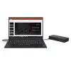 Lenovo ThinkPad Universal USB-C Dock 40AY0090EU - Compatibilidad con 3x pantallas 4K, 100W Power Delivery, 10 puertos, Negro