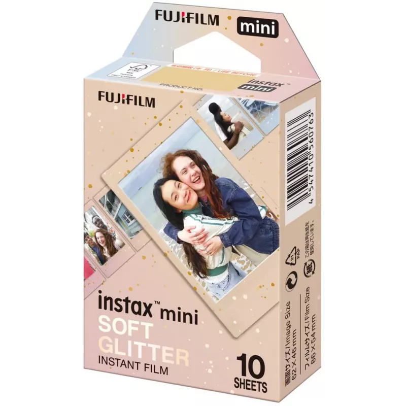 Fujifilm instax mini Película Soft Glitter (10 exposiciones)