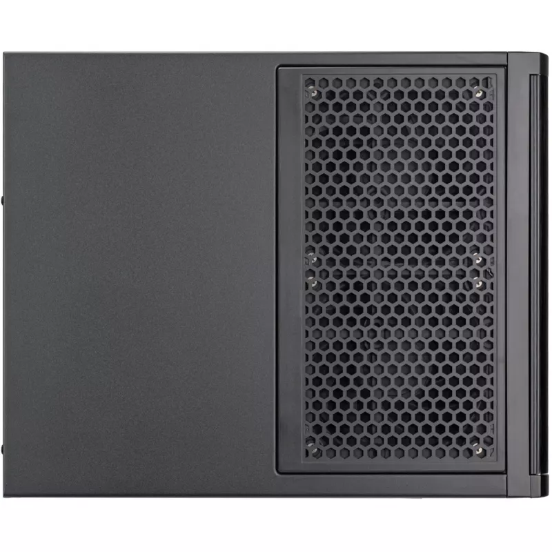 SilverStone Technology SST-CS240 Caja NAS Mini-ITX negra con 4 bahías hot-swap