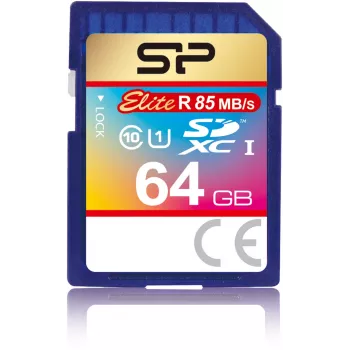 Silicon Power 64GB SDXC UHS-I U1 V10 tarjeta de memoria