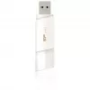Silicon Power Blaze B06 32GB USB 3.2 Gen 1 unidad flash, retráctil, blanca