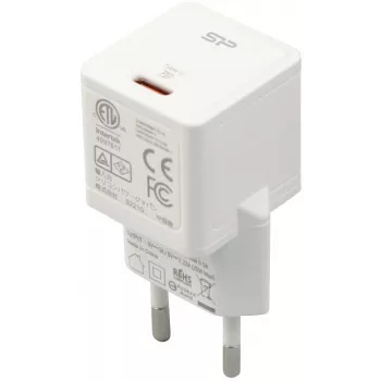 Silicon Power Boost Charger QM12 20W cargador USB-C PD, blanco (SP20WASYQM121PCW)