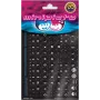 Kolm Lõvi Minipicto estonio/ruso, pegatinas para teclado negras/blancas/azules (KB-UNI-EE02-BLK-BLUE)