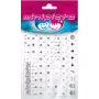 Kolm Lõvi Minipicto estonio, pegatinas para teclado (KB-UNI-EE01-WHT)