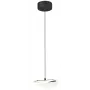Milali lámpara colgante 19 cm negra E27 metal