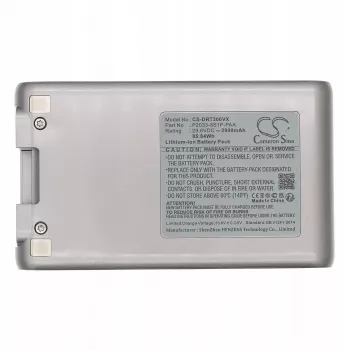 Cameron Sino batería de Li-ion 29.6V 2900mAh para aspirador escoba Dreame T30 (sustituto de P2033-8S1P-PAA)