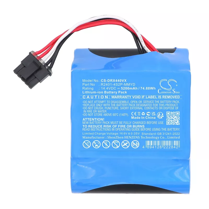 Cameron Sino CS-DRX440VX Batería para Dreame X40 / X40 Pro (R2401-4s2p-mmyd / R2401-4s2p-xdev)