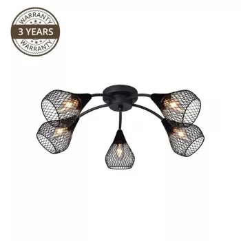 Bistro MX51166-5 Lámpara de techo, 5x40W E14