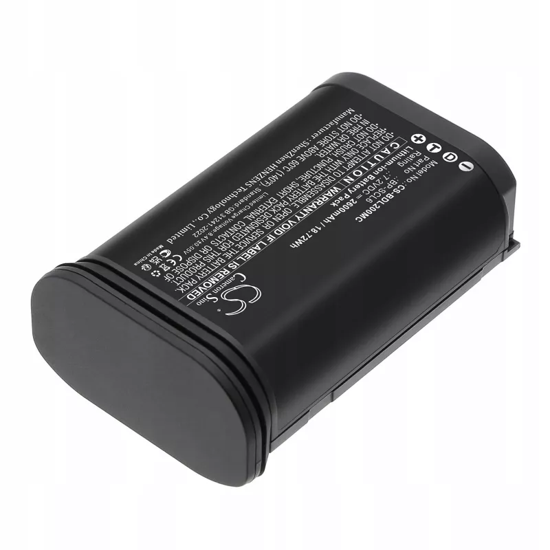 Cameron Sino batería de Li-Ion 7,2V 2200mAh para Leica Q2 Q3 SL2 SL2s (sustituto de BP-SCL6, 19531)