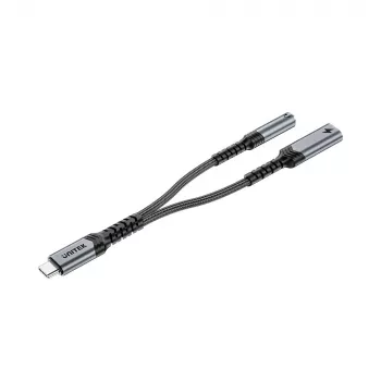 UNITEK adaptador de audio USB-C a 3,5 mm con PD