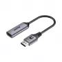 UNITEK adaptador DisplayPort a HDMI 2.1 8K@60Hz HDR 48Gbps 15cm
