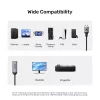 UNITEK adaptador DisplayPort a HDMI 2.1 8K@60Hz HDR 48Gbps 15cm