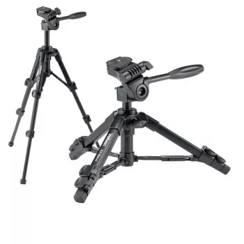 Velbon 10174 trípode, negro