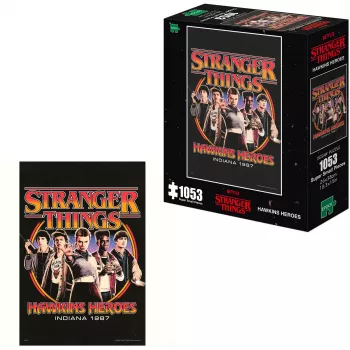 Puzzle de 1000 piezas EPOCH Games Stranger Things Hawkins Heroes