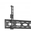 Soporte de techo universal extra grande B-TECH AV BT8448-150/BB para pantallas planas con barra de 1,5 m Ø50 mm, VESA hasta 1100x700, 130 kg, negro