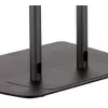 B-TECH AV SYSTEM X - Soporte de suelo universal bajo para pantallas planas (VESA 600 x 400) - columnas de 0,75 m Ø50 mm