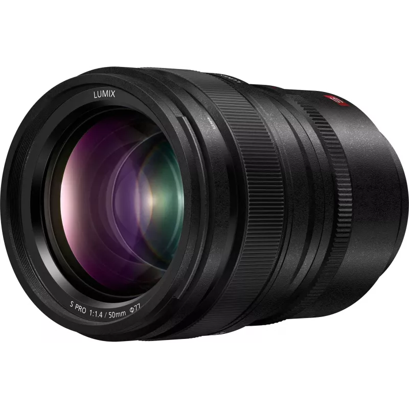 Panasonic Lumix S Pro 50mm f/1.4 objetivo, L-Mount, formato completo (S-X50E)