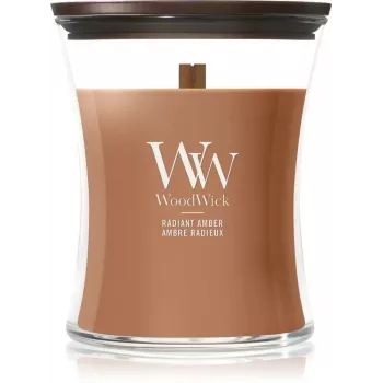 Vela aromática WoodWick Radiant Amber Elipsa 453,6 g
