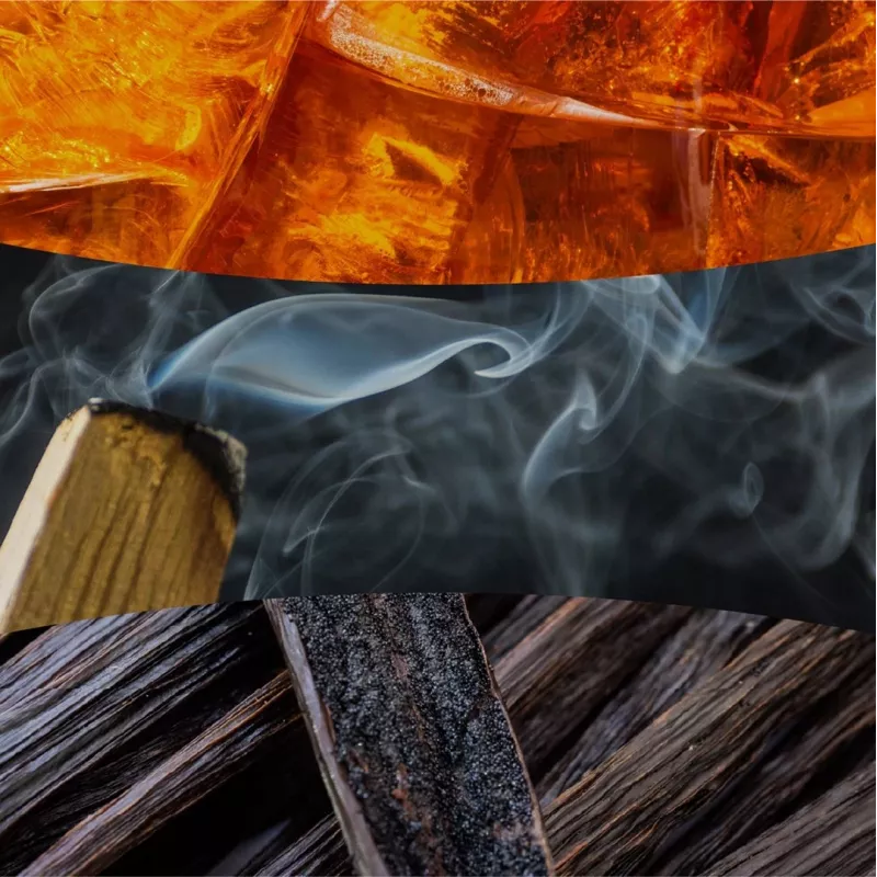 Vela aromática WoodWick Radiant Amber Elipsa 453,6 g