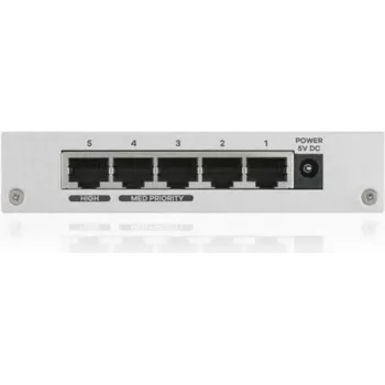 Switch de sobremesa no gestionado DSIT Zyxel GS105B Gigabit Ethernet de 5 puertos