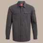 Craghoppers NosiLife Adventure LS Shirt III - negro pimienta - L