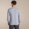 Craghoppers NosiLife Abel camiseta de manga larga - Soft Grey Marl - talla M