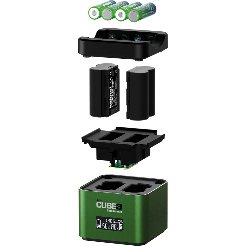 Hähnel ProCube 3 Twin cargador para cámaras Fujifilm (1000 577.3)