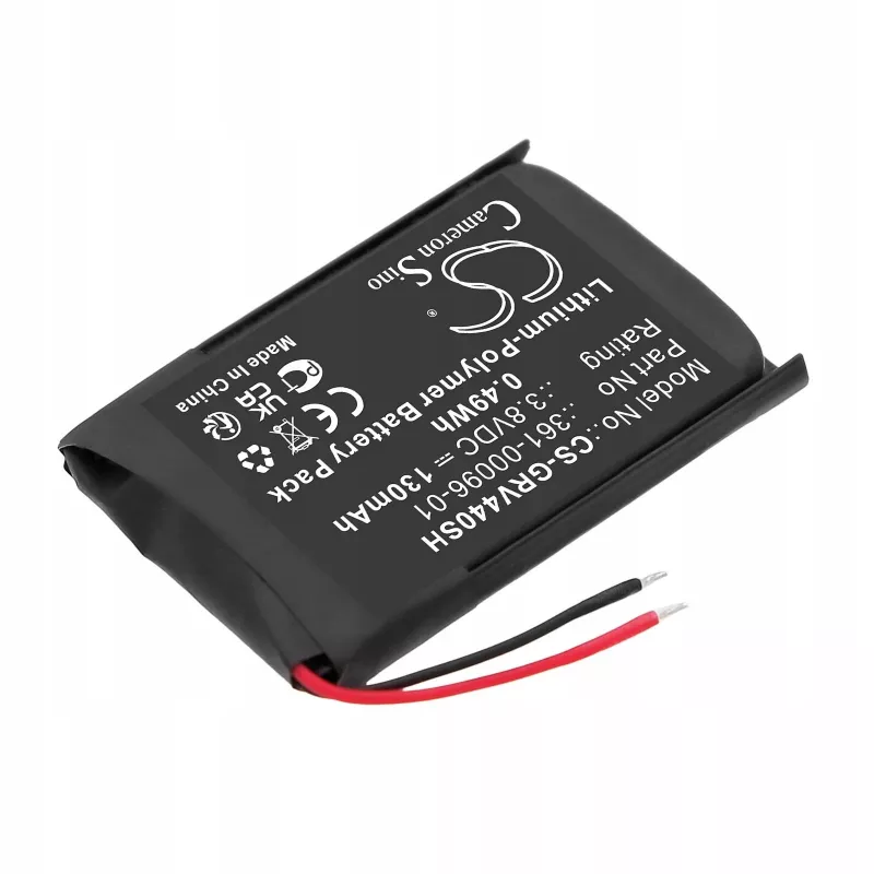 Cameron Sino 130mAh batería de repuesto para Garmin Vivoactive 4S (40mm) - tipo 361-00096-01 / CS-GRV440SH