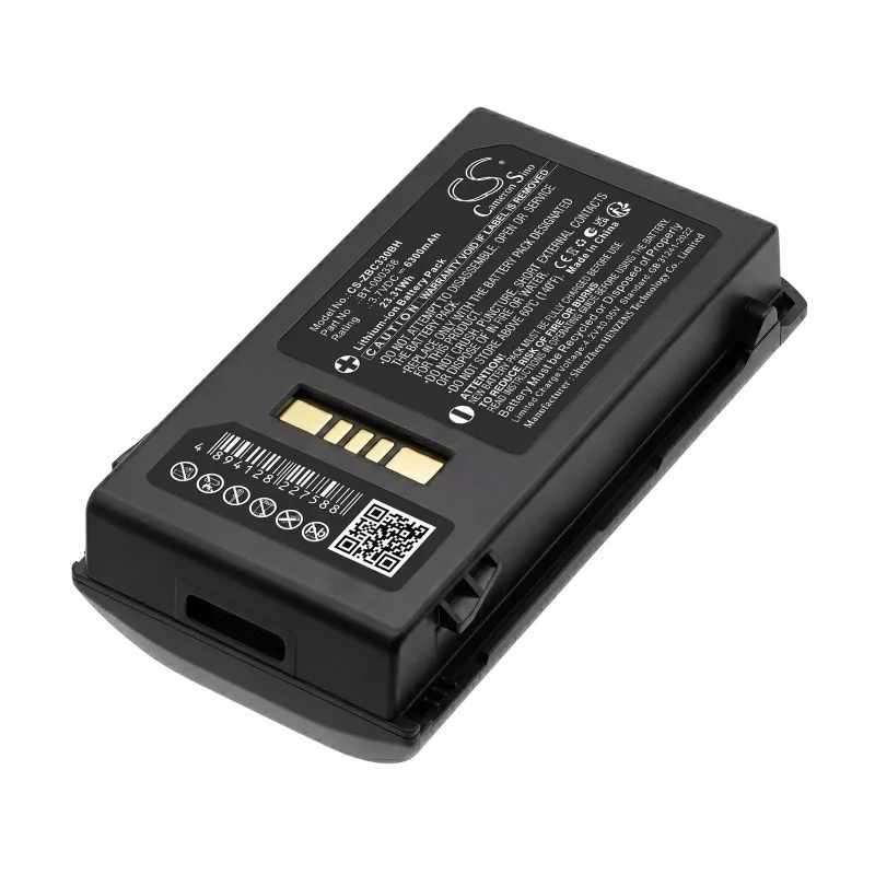 Cameron Sino CS-ZBC330BH Batería para Zebra MC33 / MC330 / MC3300 (sustituye a BT-000337 / BT-000338)
