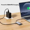 UNITEK hub multipuerto USB-C 6 en 1 | 3x USB-A 5Gbps | PD 100W | HDMI 4K@30Hz | RJ45 Gigabit Ethernet | Space Grey