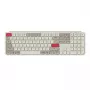 Keychron B6 Pro Ultra-Slim 100% teclado mecánico inalámbrico – Retro rojo