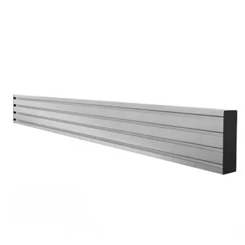 B-TECH AV SYSTEM X - Raíl de montaje horizontal - 1m - negro