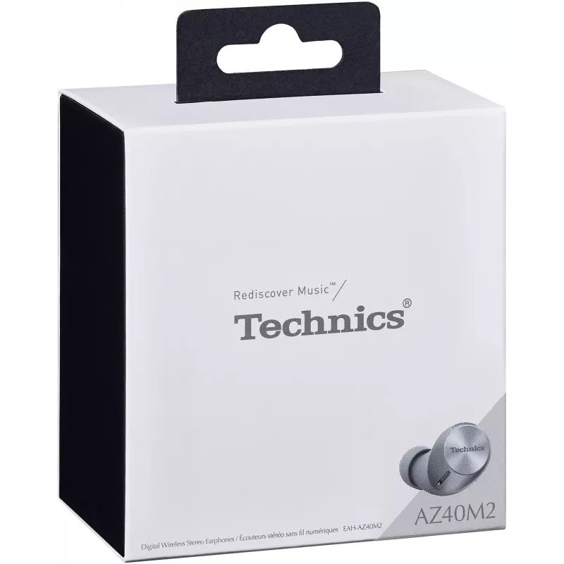 Auriculares in-ear True Wireless Technics EAH-AZ40M2EK con cancelación activa de ruido, LDAC, JustMyVoice™, multipoint, IPX4, negros
