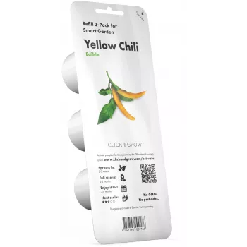 Cápsulas de plantas de guindilla Click & Grow SGR60X3 (pack de 3)