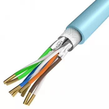 UNITEK C18121BL cable de instalación Cat.-6A-S/FTP-LSZH, 305 m, azul