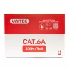 UNITEK C18121BL cable de instalación Cat.-6A-S/FTP-LSZH, 305 m, azul
