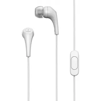 Motorola Earbuds 2 auriculares de botón, blancos (501278680094)