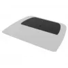 B-TECH AV BT8571/BB Soporte de suelo universal para pantallas planas con columna de 1,8 m Ø50 mm, VESA 200x200