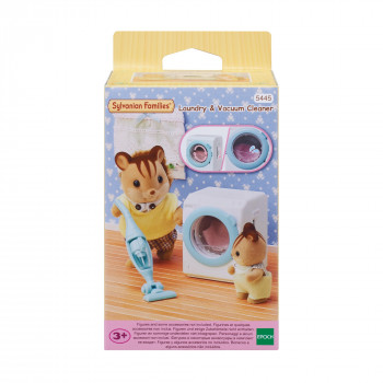 Sylvanian Families Set lavadora y aspiradora