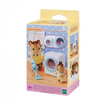 Sylvanian Families Set lavadora y aspiradora