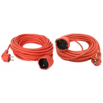 Alargador EXTEN SY-CZ-01 30M H05VV-F 3G1.5, 30 m, 3 hilos 1,5 mm², conector macho Schuko a conector hembra individual, negro