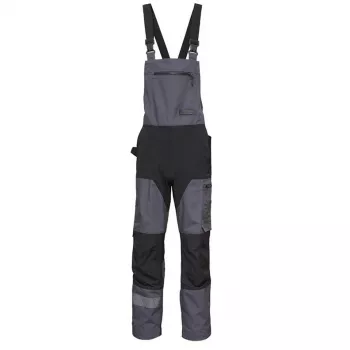 Peto Fusion 56S con bolsillos para rodilleras, azul/negro, talla EU 56S
