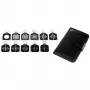 Set de diapositivas Sekonic para fotómetro L-398A - set de accesorios Lumidisc y Lumigrid