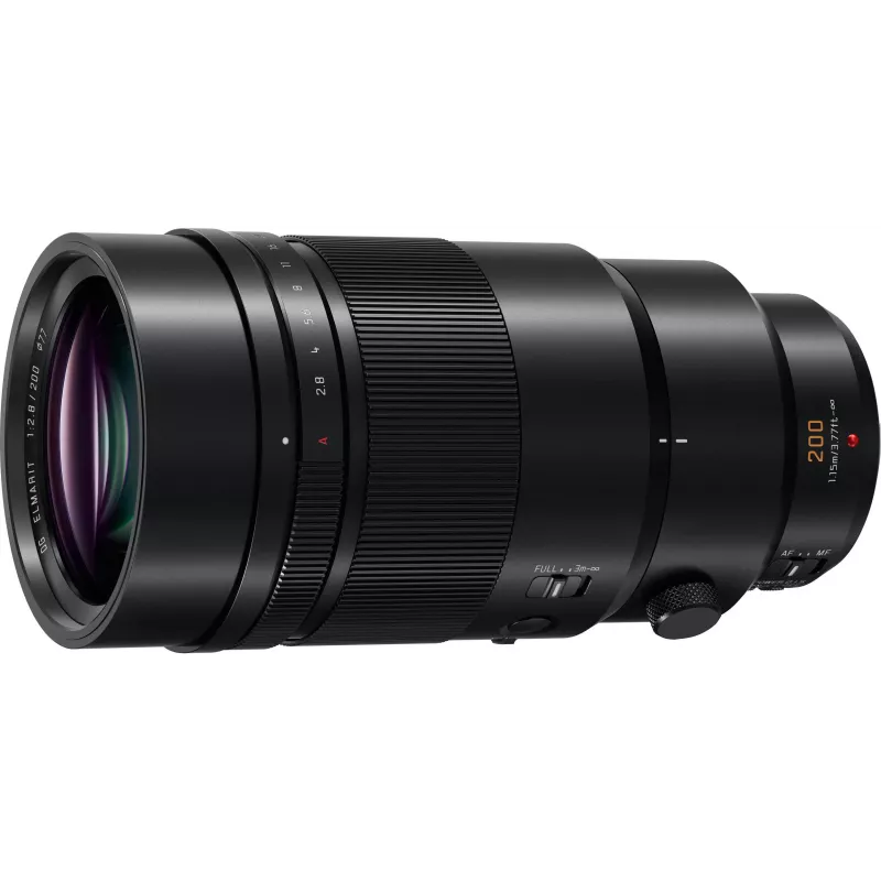 Objetivo teleobjetivo Panasonic H-ES200E Leica DG Elmarit 200mm f/2.8 POWER O.I.S. para Micro Four Thirds con teleconvertidor 1,4x