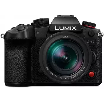 Cámara de sistema Panasonic Lumix DC-GH7LE cuerpo con kit de objetivo 12-60mm - negro