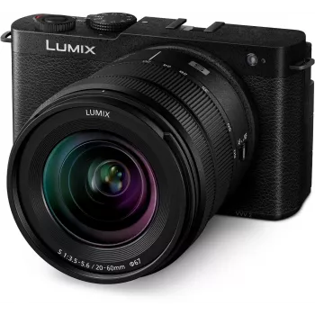 Panasonic Lumix DC-S9 + Lumix S 20-60mm f/3.5-5.6 kit, negro intenso (DC-S9KE-K)