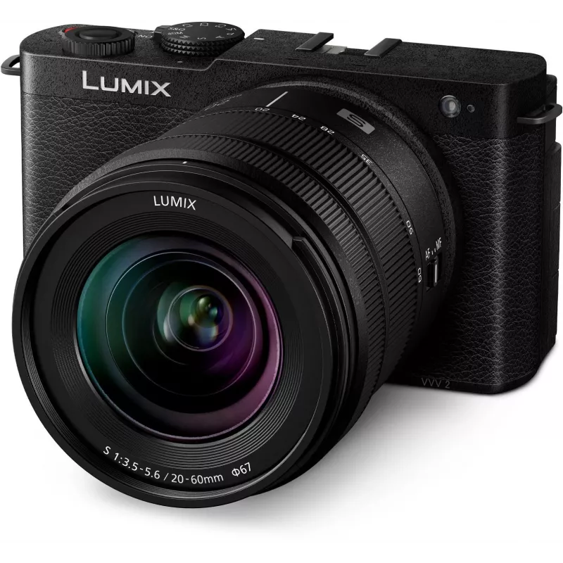 Panasonic Lumix DC-S9 + Lumix S 20-60mm f/3.5-5.6 kit, negro intenso (DC-S9KE-K)