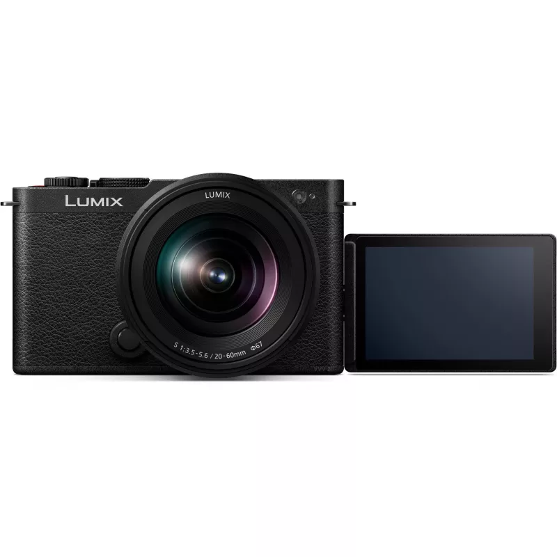 Panasonic Lumix DC-S9 + Lumix S 20-60mm f/3.5-5.6 kit, negro intenso (DC-S9KE-K)